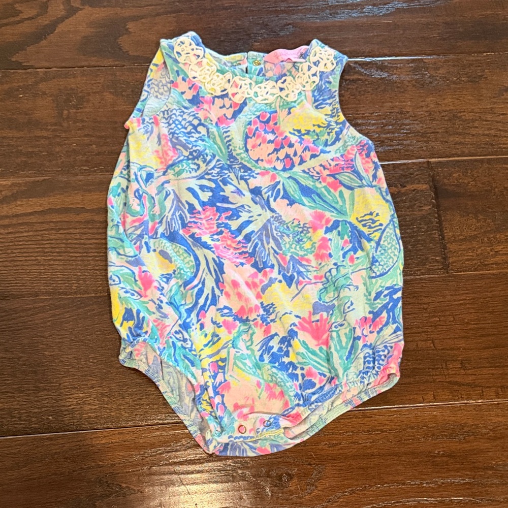 Lilly Pulitzer infant bodysuit, size 18-24 months